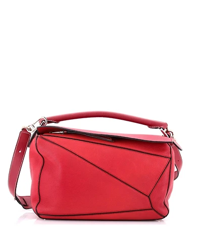 Pre-Owned Loewe Medium Puzzle Bag Leather