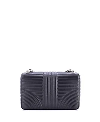 Pre-Owned Prada Chain Flap Shoulder Bag Diagramme Quilted Leather