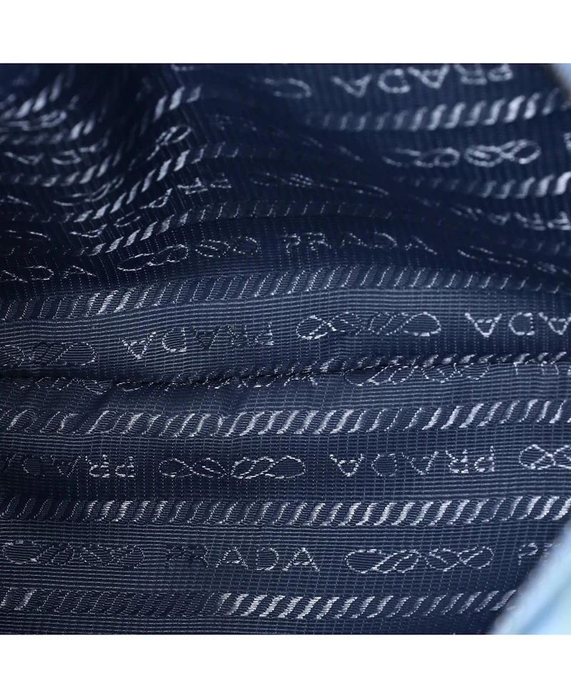 Pre-Owned Prada Padded Flap Shoulder Bag Quilted Tessuto