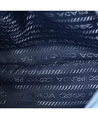 Pre-Owned Prada Padded Flap Shoulder Bag Quilted Tessuto