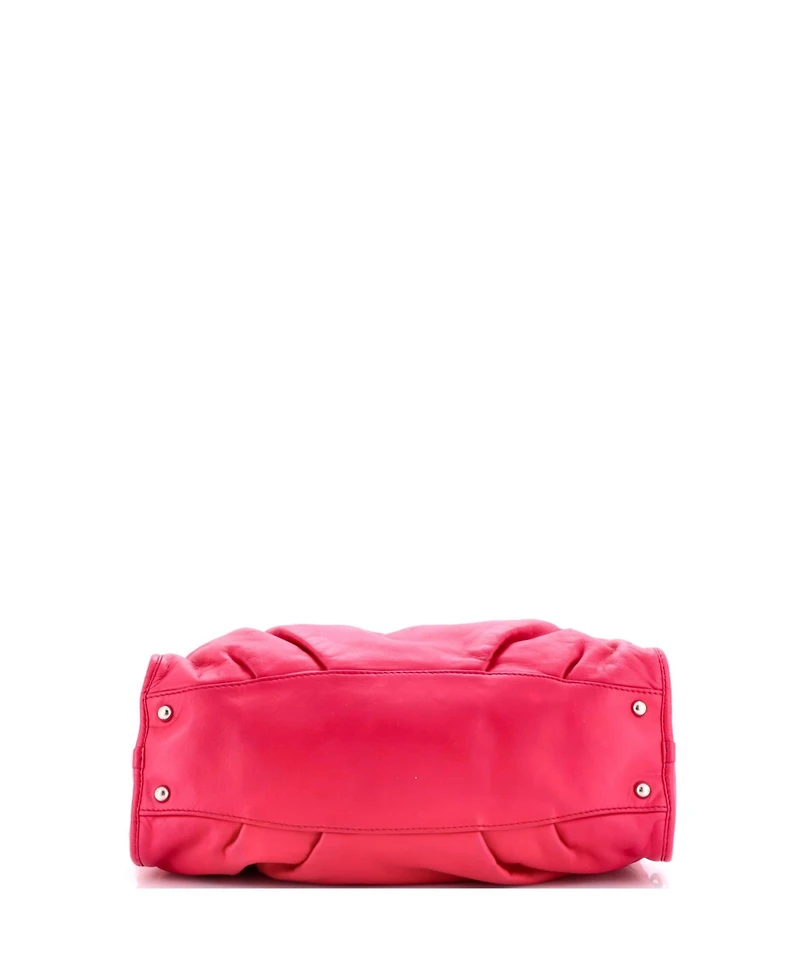 Pre-Owned Loewe Medium Madrid Shoulder Bag Leather