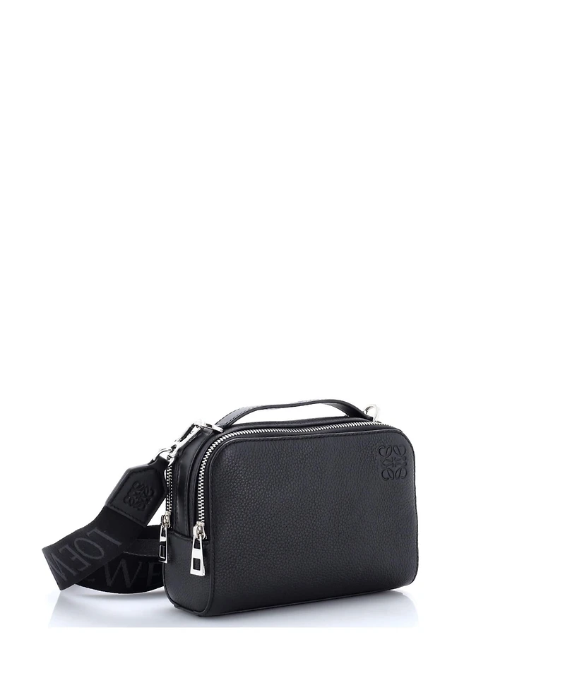 Pre-Owned Loewe Mini Camera Crossbody Bag Leather