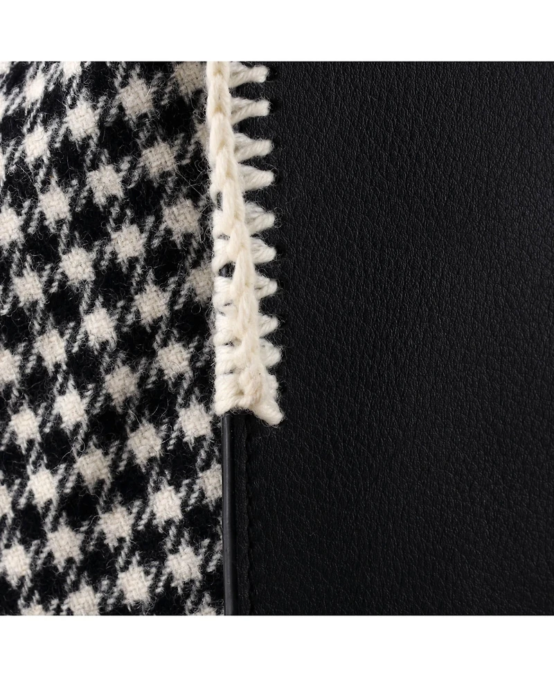 Pre-Owned Loewe Small Hammock Bag Leather and Tweed