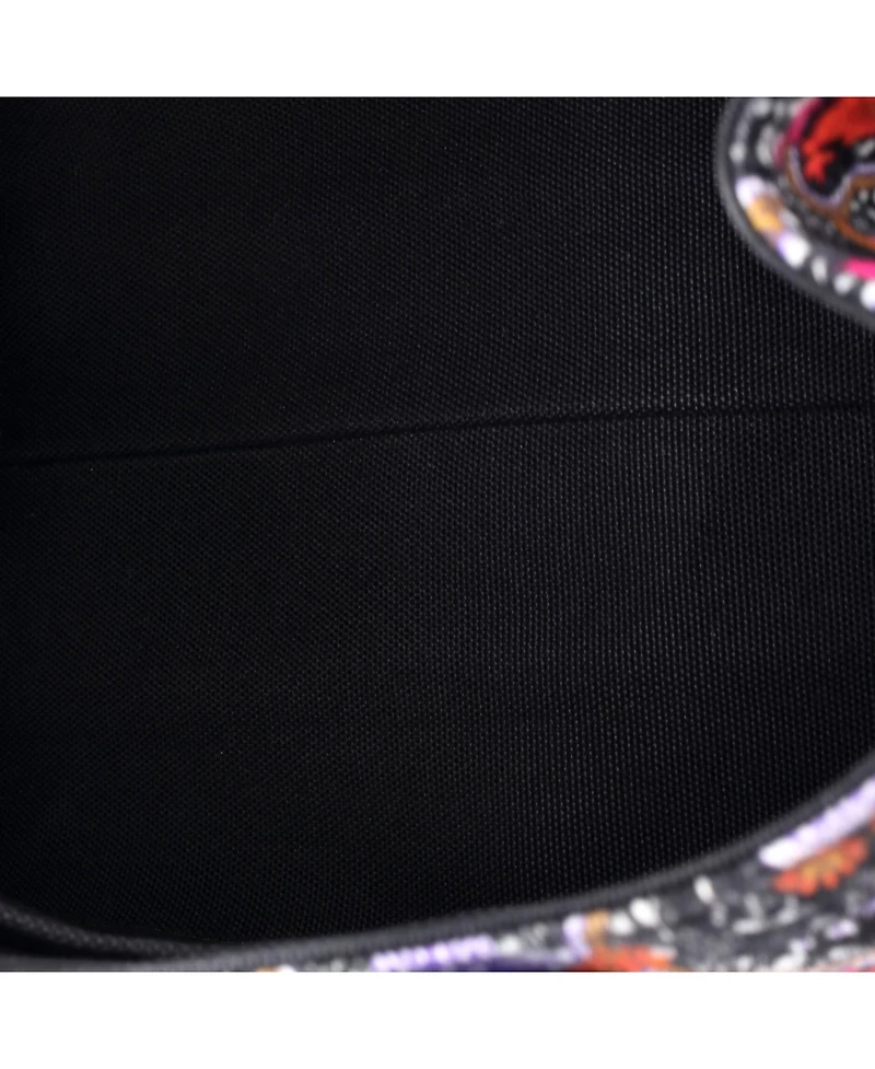 Pre-Owned Miu Miu Mini Logo Convertible Canapa Tote Printed Canvas