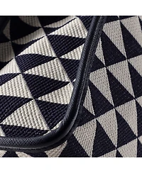 Pre-Owned Prada Large Symbole Shopper Tote Jacquard