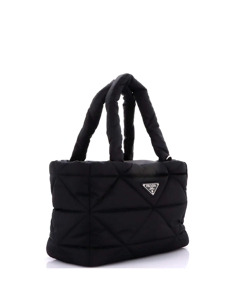 Pre-Owned Prada Padded Pet Carrier Tote Quilted Re-Nylon