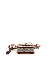 Pre-Owned Gucci Mini Bamboo 1947 Belt Bag Gg Coated Canvas
