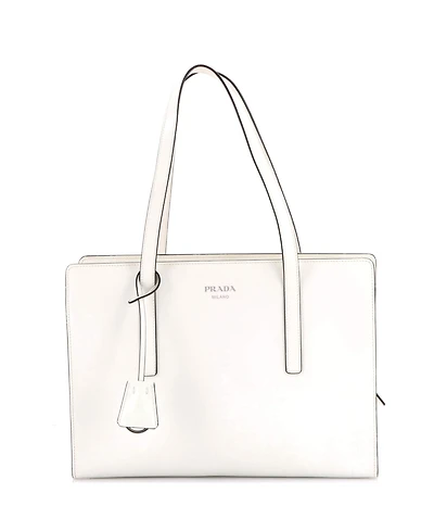 Pre-Owned Prada Medium Re-Edition 1995 Top Handle Tote Spazzolato Leather