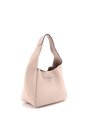 Pre-Owned Prada Small Dynamique Hobo Vitello Daino