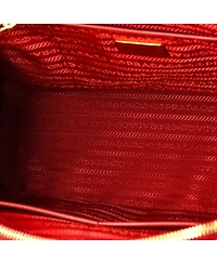 Pre-Owned Prada Medium Double Zip Lux Tote Saffiano Leather