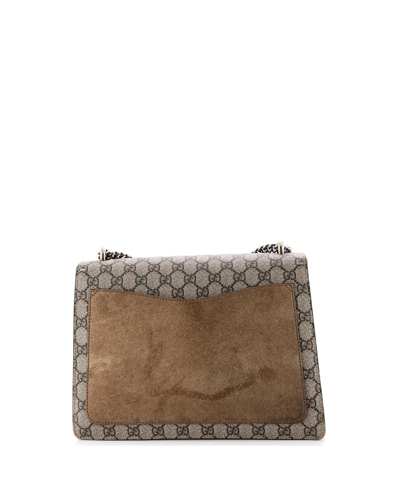 Pre-Owned Gucci Medium Dionysus Bag Gg Coated Canvas