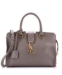 Pre-Owned Saint Laurent Baby Monogram Cabas Leather