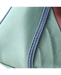 Pre-Owned Gucci Mini Gg Marmont Top Handle Flap Bag Diagonal Quilted Leather