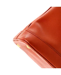 Pre-Owned Prada Open Promenade Bag Saffiano Leather