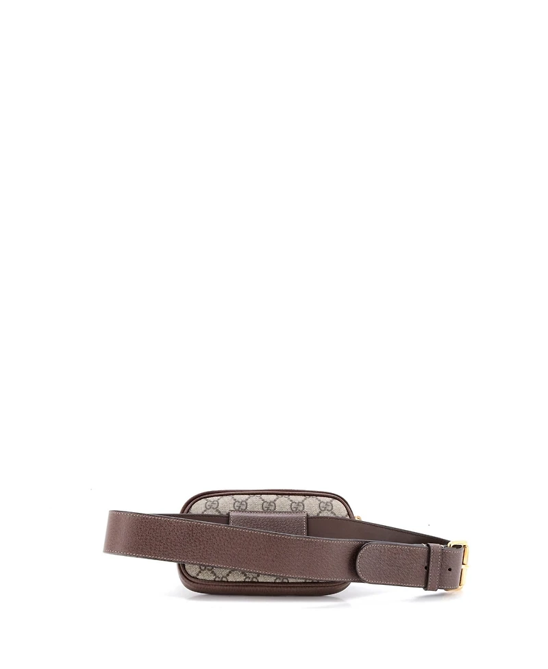 Pre-Owned Gucci Mini Ophidia Belt Bag Gg Coated Canvas