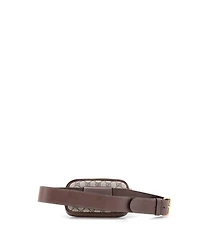 Pre-Owned Gucci Mini Ophidia Belt Bag Gg Coated Canvas