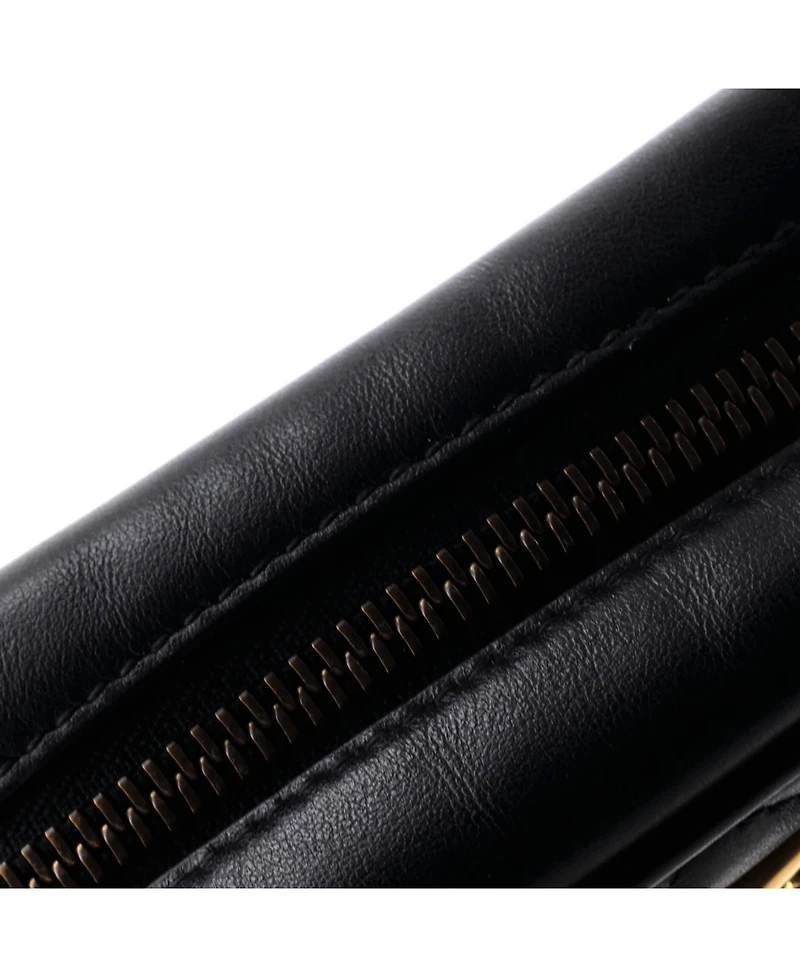 Pre-Owned Gucci Mini Gg Marmont Shoulder Bag Matelasse Leather