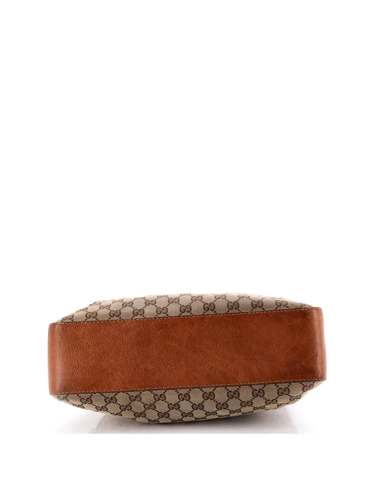 Pre-Owned Gucci Medium Marrakech Hobo Gg Canvas