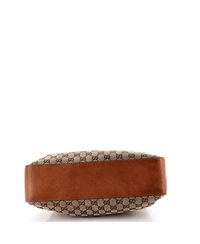 Pre-Owned Gucci Medium Marrakech Hobo Gg Canvas