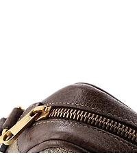 Pre-Owned Gucci Mini Ophidia Shoulder Bag Gg Coated Canvas