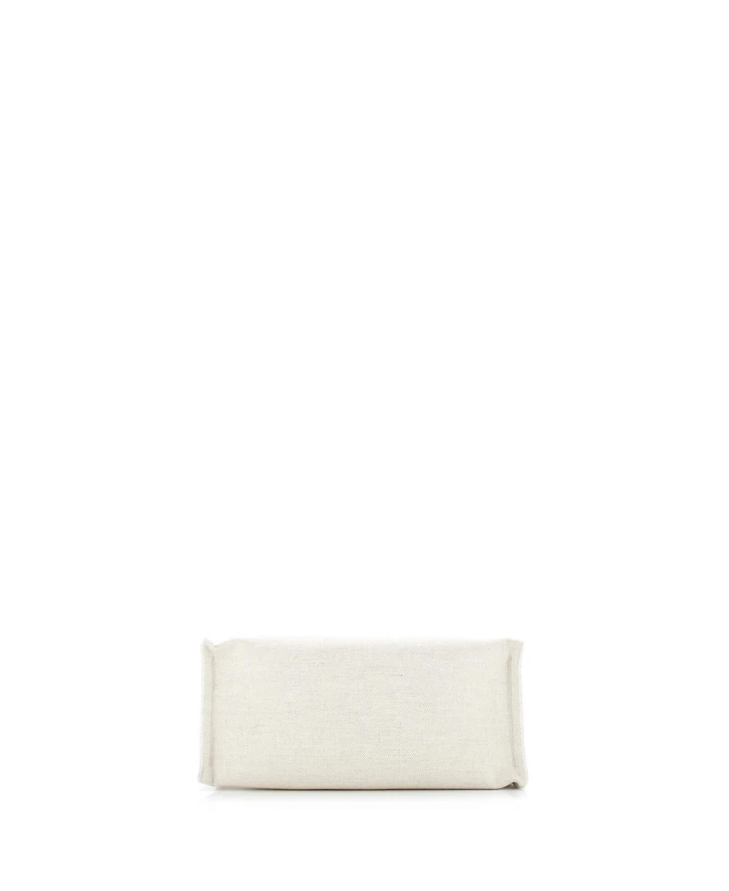 Pre-Owned Gucci Small Logo Shopper Tote Printed Canvas