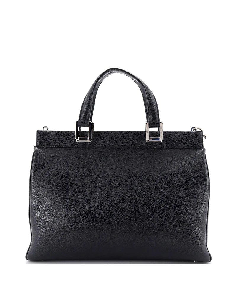 Pre-Owned Gucci Medium Zumi Top Handle Bag Leather