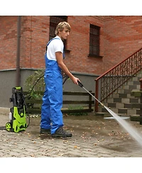 Sugift 2150PSI Electric Pressure Washer 1.2GPM with 4 Quick Connect Nozzles and Foam Cannon