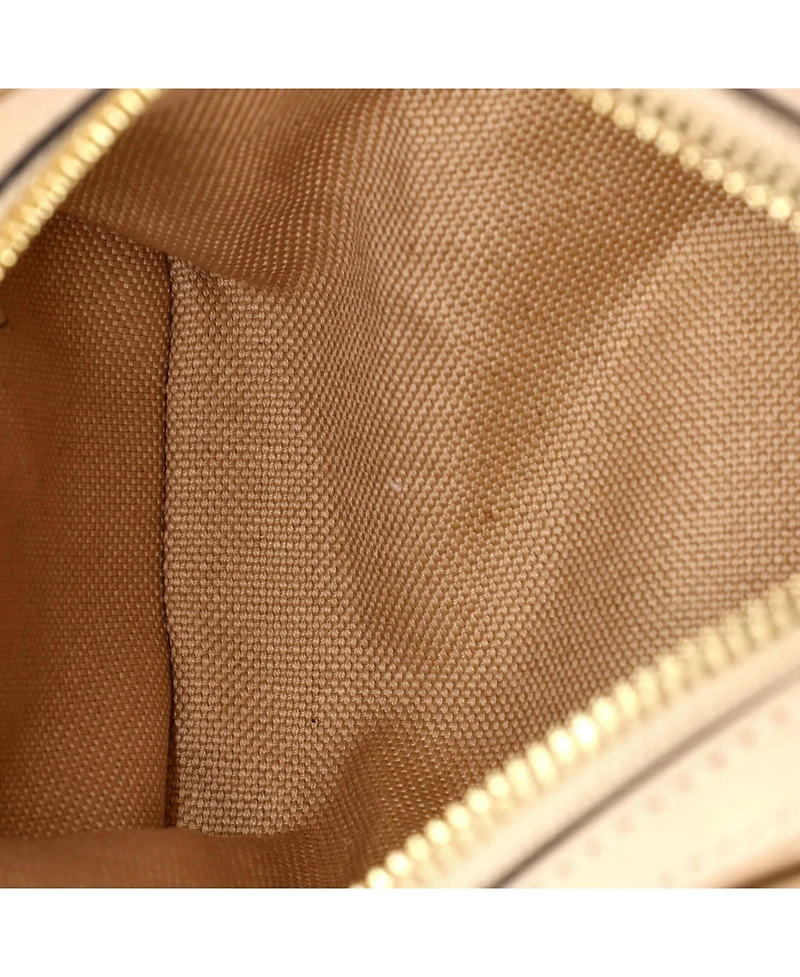 Pre-Owned Gucci Mini Convertible Top Handle Bag Jumbo Gg Embossed Leather