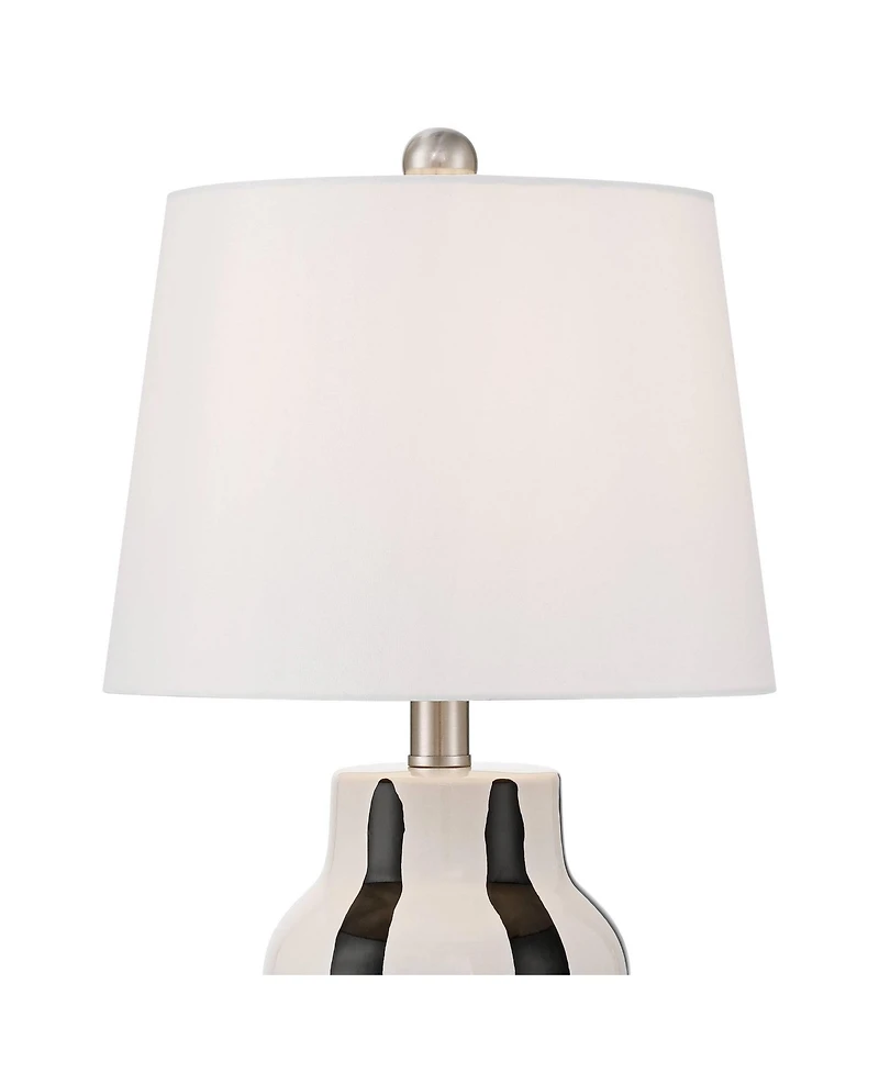 360 Lighting Cookies and Cream 20 1/2 High Ceramic Table Lamp