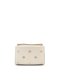 Pre-Owned Gucci Small Padlock Shoulder Bag Printed Leather