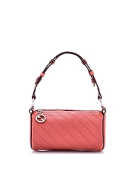 Pre-Owned Gucci Mini Blondie Shoulder Bag Diagonal Quilted Leather