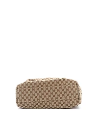 Pre-Owned Gucci Large Sukey Tote Gg Canvas with Leather