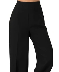 Ivonne Women's Plain Wide Leg Trousers