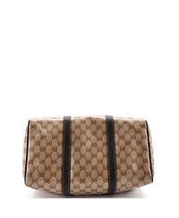 Pre-Owned Gucci Medium Joy Boston Bag Gg Coated Canvas