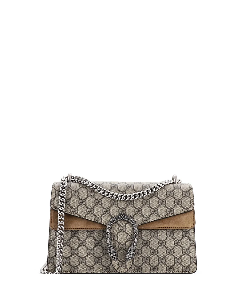 Pre-Owned Gucci Small Dionysus Bag Gg Coated Canvas
