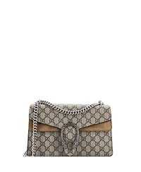 Pre-Owned Gucci Small Dionysus Bag Gg Coated Canvas