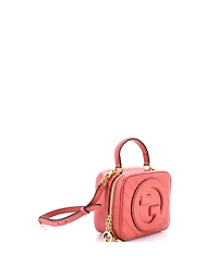 Pre-Owned Gucci Blondie Nm Top Handle Shoulder Bag Diagonal Quilted Leather