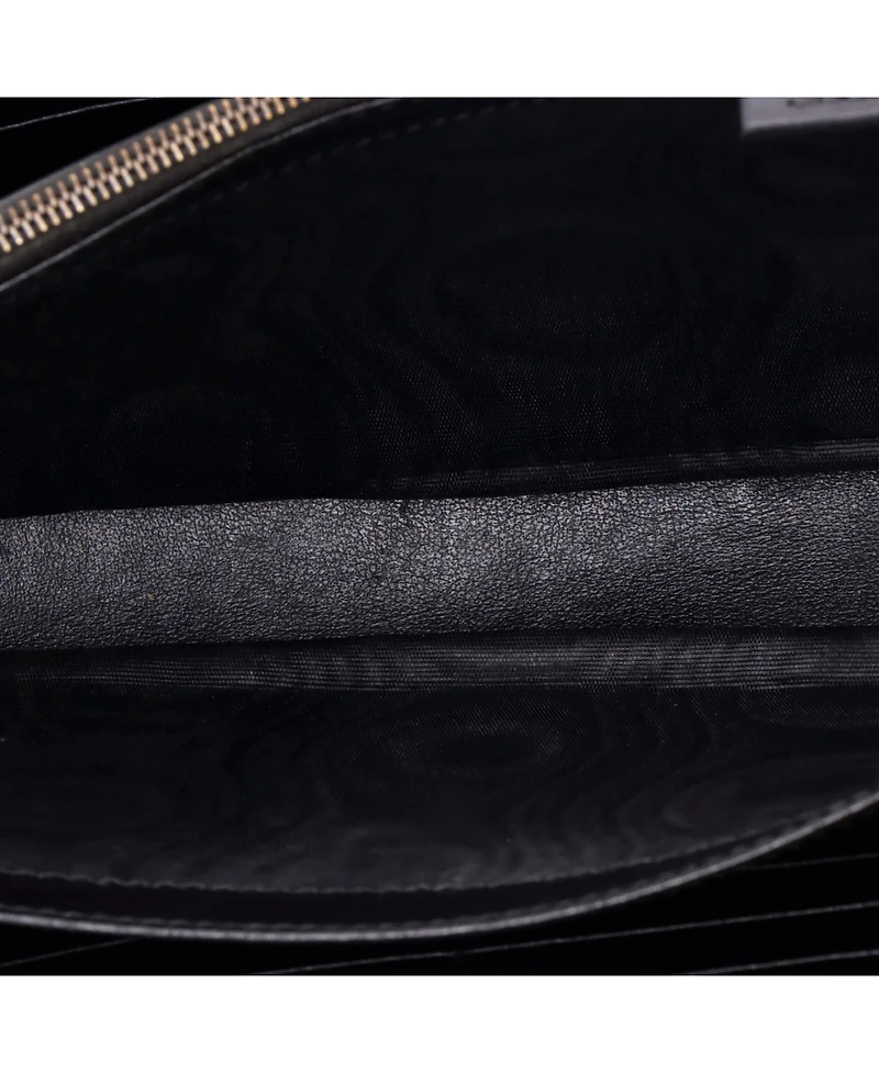 Pre-Owned Gucci Mini Gg Marmont Chain Wallet Matelasse Leather