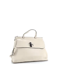 Pre-Owned Gucci Large Bamboo Daily Top Handle Bag Leather