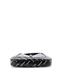 Pre-Owned Gucci Medium x Balenciaga The Hacker Project Jackie 1961 Hobo Printed Leather