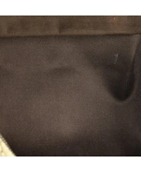 Pre-Owned Gucci Medium Plus Tote Gg Coated Canvas with Leather