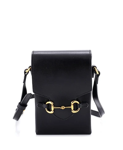 Pre-Owned Gucci Mini Horsebit 1955 Crossbody Bag Leather