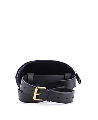 Pre-Owned Gucci Gg Marmont Belt Bag Matelasse Velvet