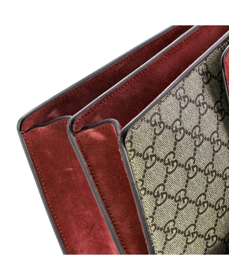 Pre-Owned Gucci Medium Dionysus Bag Blooms Print Gg Coated Canvas