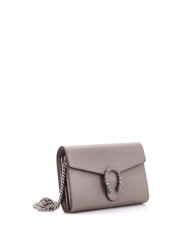 Pre-Owned Gucci Mini Dionysus Bag Leather