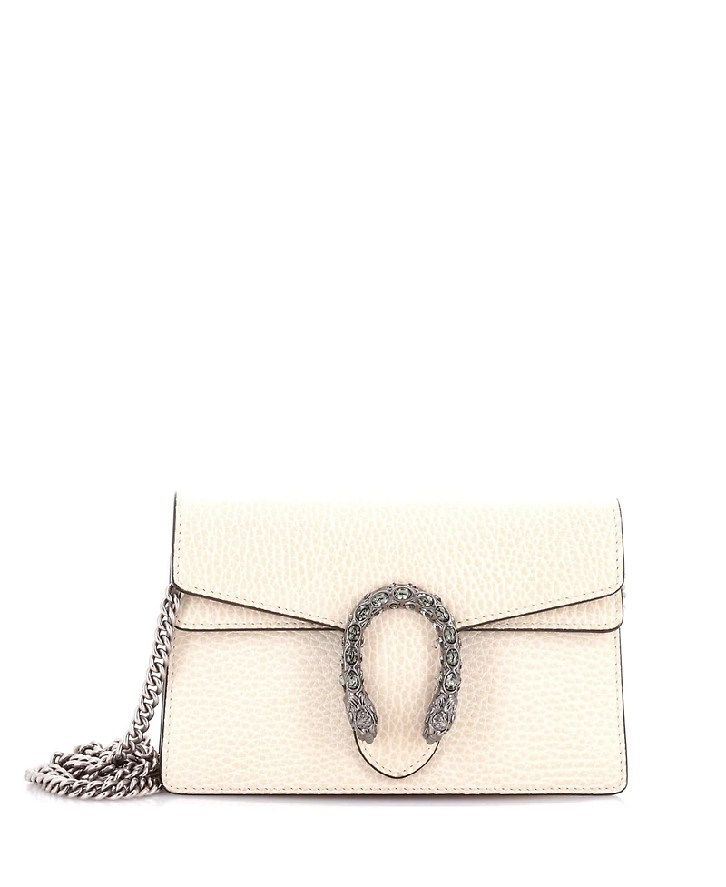 Pre-Owned Gucci Super Mini Dionysus Bag Leather