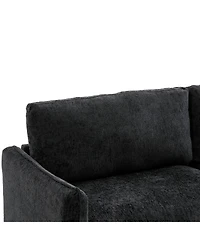 Streamdale Furniture Modern Style Loveseat Sofa 75.75" 2-seater with Spacious Seating Area