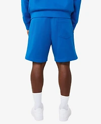 True Religion Men's Regular-Fit Logo Patch Sweat Shorts