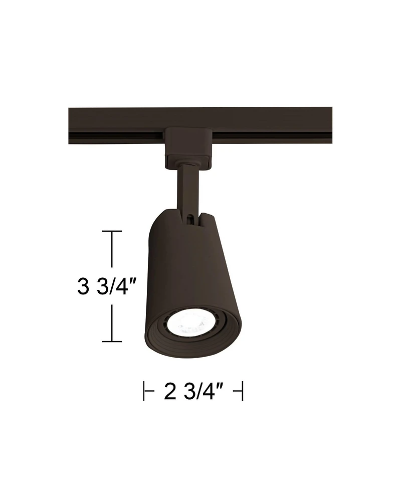 Pro Track 50W Equivalent 7W Dimmable Bronze Led Cone Track Head