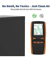 gaomon Metal Storage Cabinet, Rolling Tool Cabinet with Drawer 2 Adjustable Shelves and Locks & 4 Wheels, Heavy Duty